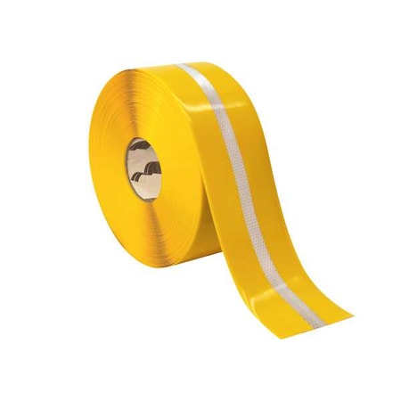 Floor marking, Yellow, 4 inx4 in, Roll MPN:4RYREFCTR