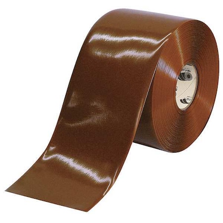 Industrial Safety Floor Marking Tape Vinyl Brown, 6