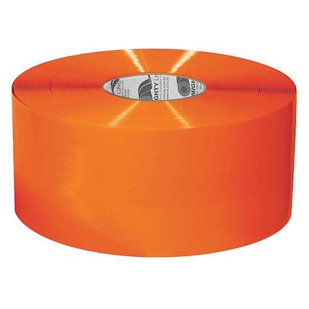 Industrial Safety Floor Marking Tape Vinyl Orange, 6