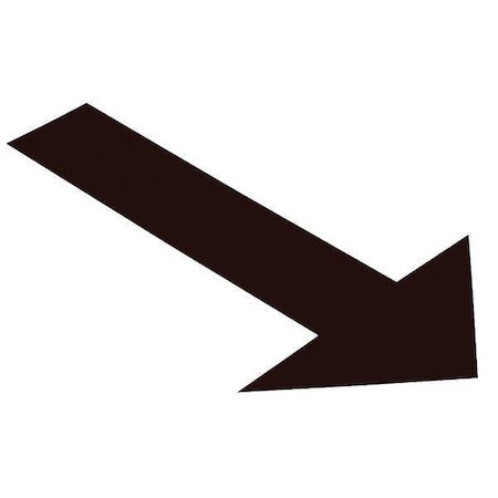 Arrow Tape Floor Marking Vinyl Black, 6