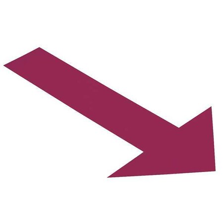 Arrow Tape Floor Marking Vinyl Purple, 6