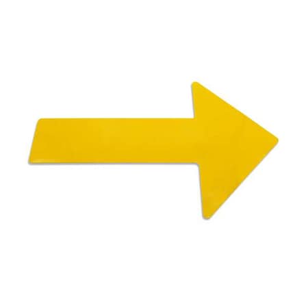 Floor marking, Yellow, 10x15in, Arrow, PK20 MPN:ARROW15Y