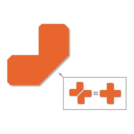 Half Angle, Solid, Orange, 2