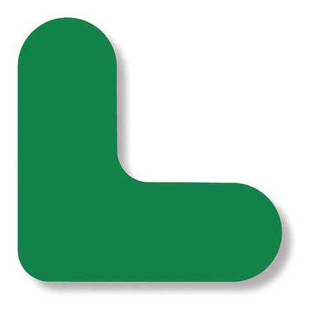 Mini Corner Line Floor Marking Tape Green, 3/4