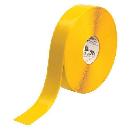Deluxe Safety Tape PVC Yellow, 2