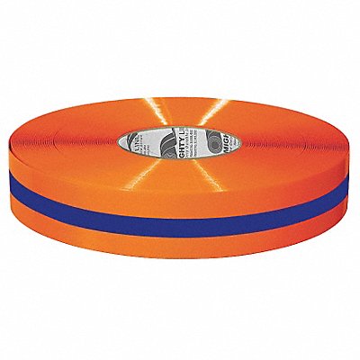K2071 Floor Tape Blue/Orange 2 inx100 ft Roll MPN:2ROBCTR
