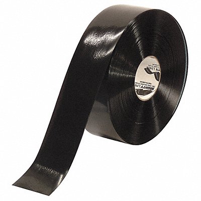 H7546 Floor Tape Black 3 inx100 ft Roll MPN:3RBLK