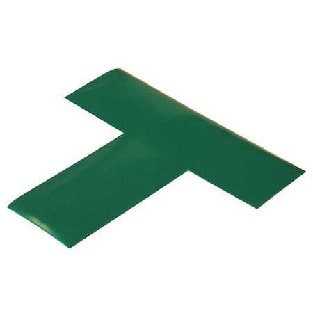 Floor Marking Tape, vinyl, No Legend, Green, 2 in W., 55 mil Thickness, 100 PK MPN:GREENT