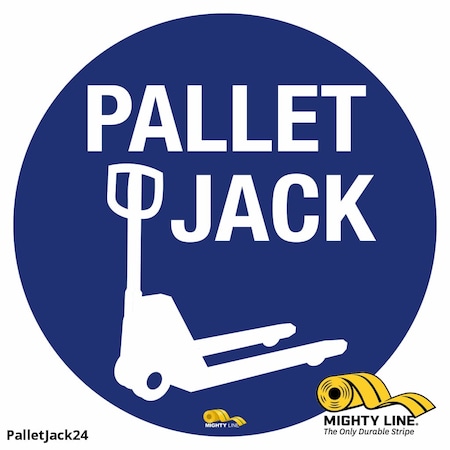 Pallet Jack, Floor Sign, Industrial Stre, PALLETJACK24 MPN:PALLETJACK24