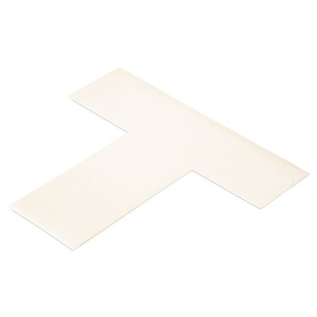 Floor Marking Tape, vinyl, Solid, White, 2 in W., 55 mil Thickness, 100 PK MPN:WHITET