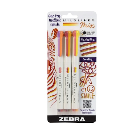 Mildliner Mix Creative Highlighter Warm MPN:77793