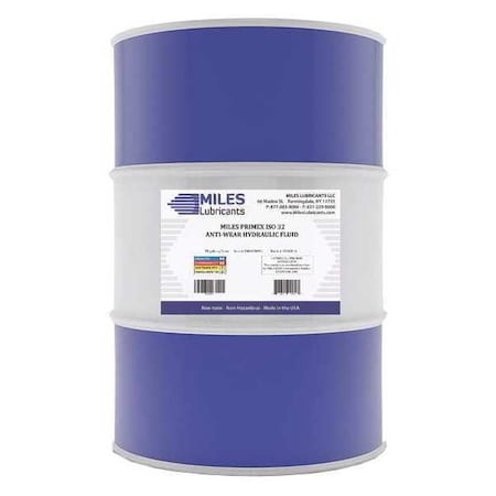 55 gal. Drum, Anti-Wear Hydraulic Fluid, 32 ISO Viscosity MPN:M001000901
