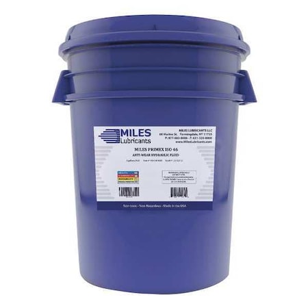 5 gal. Pail, Anti-Wear Hydraulic Fluid, 46 ISO Viscosity MPN:M001001003
