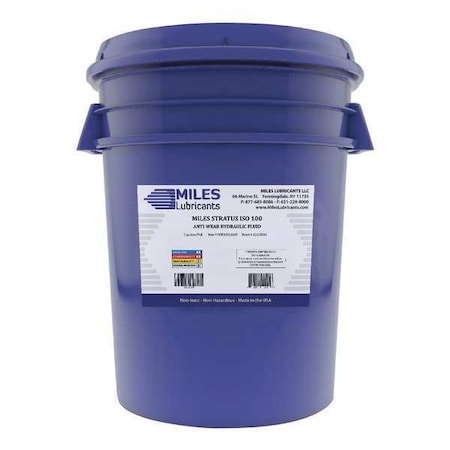 5 gal. Pail, Anti-Wear Hydraulic Fluid, 100 ISO Viscosity MPN:M0010011603