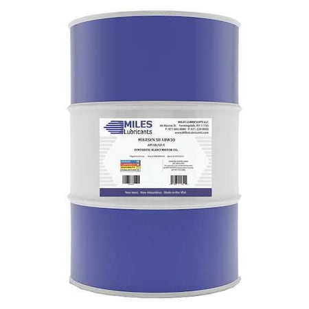 SB Motor Oil, 10W-30, Synthetic, 55 Gal. MPN:M00100301