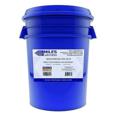 Univ Gold Antifreeze, 50/50, 5 gal., Pail MPN:M002000512