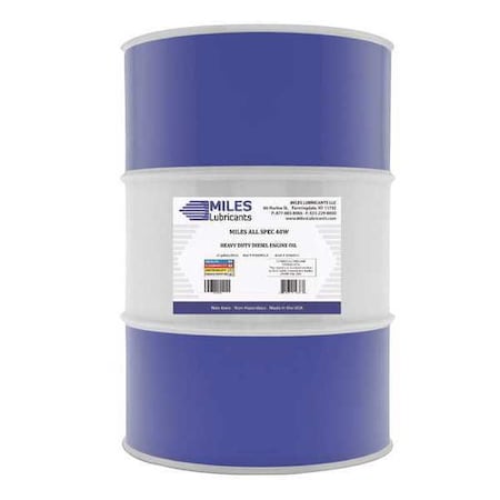 Heavy Duty Diesel Engine Oil, 40W, 55 Gal., Drum MPN:M00200501