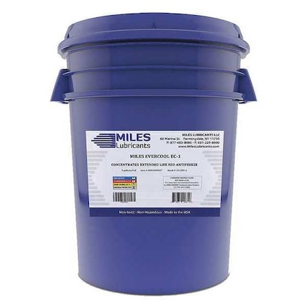 Extended Life Red Antifreeze, 5 gal., Pail MPN:M003000507