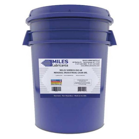 5 gal Gear Oil Pail Amber MPN:M00600103
