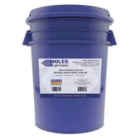 5 gal Gear Oil Pail Amber MPN:M00600303