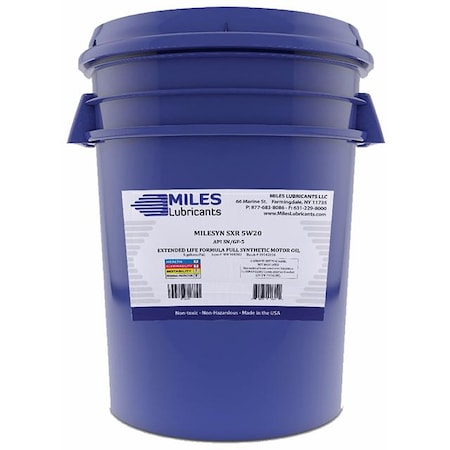 Synthetic Motor Oil, 5W-20, 5 Gal. MPN:MSF100203