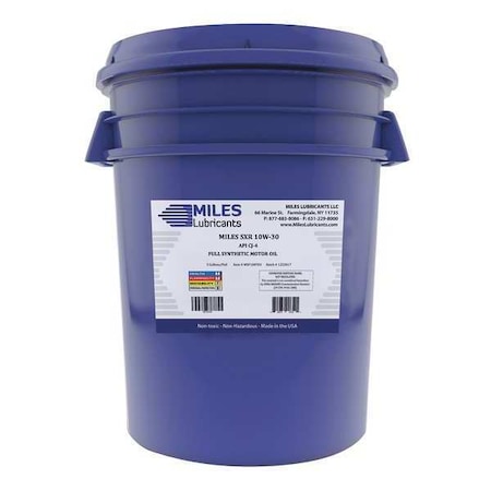 Synthetic Motor Oil, 10W-30, 5 Gal MPN:MSF100703