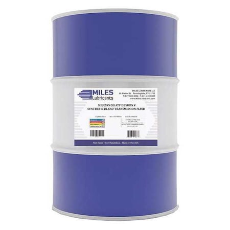 Transmission Fluid, Dexron V, 55 gal., Drum MPN:MSF400101
