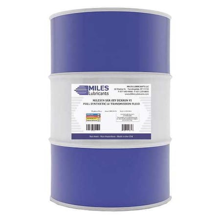 Transmission Fluid, Dexron VI, 55 gal, Drum MPN:MSF400201