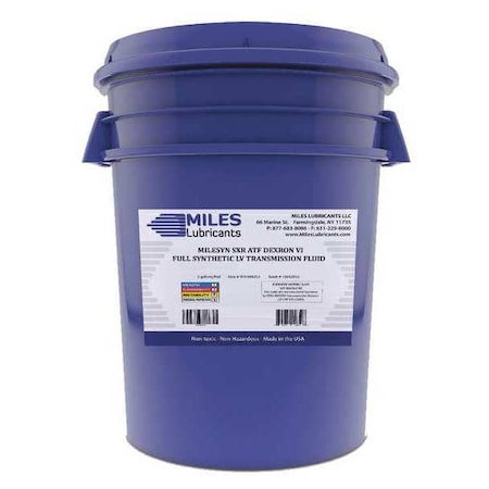 Transmission Fluid, Dexron VI, 5 gal., Pail MPN:MSF400203