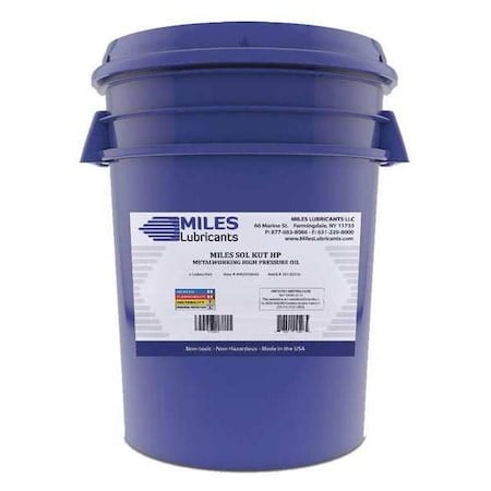 Water Soluble Cutting Fluid, 5 gal., Pail MPN:MM2000603