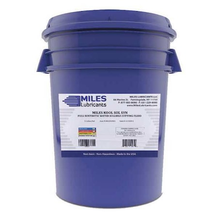 Full Synthetic Cutting Fluid, 5 gal., Pail MPN:MM2000903
