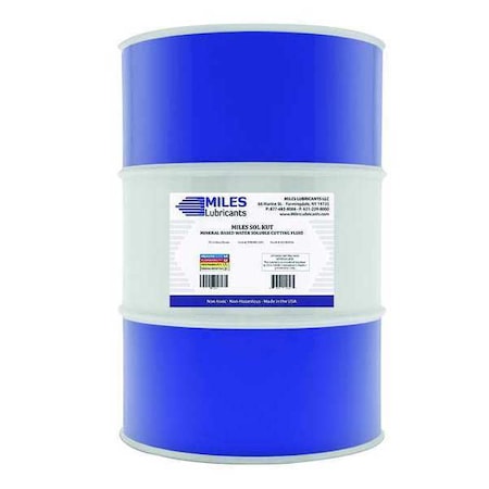Water Soluble Cutting Fluid, 55 gal., Drum MPN:MM2001203