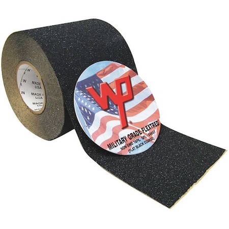 Anti-Slip Tape Polymer 20 Grit Size, Black, 6