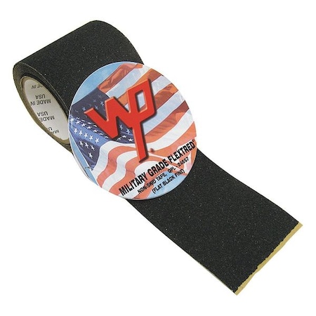 Anti-Slip Tape Polymer 60 Grit Size, Black, 4