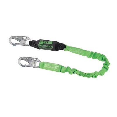 Two-Legged 4' STRETCHABL;E Web Lanyard Harness MPN:8798RSS-Z7/4FTGN