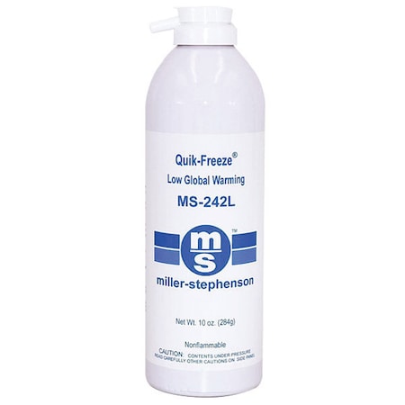 Freeze Spray, Aerosol Spray Can, 10 oz, Liquid MPN:MS-242L
