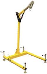 Confined Space Entry & Retrieval Systems, Base Type: Davit , Winch Power Type: Manual , Maximum Load Capacity: 450.0 , Maximum Reach: 100 , Includes: Mast MPN:DH-2/