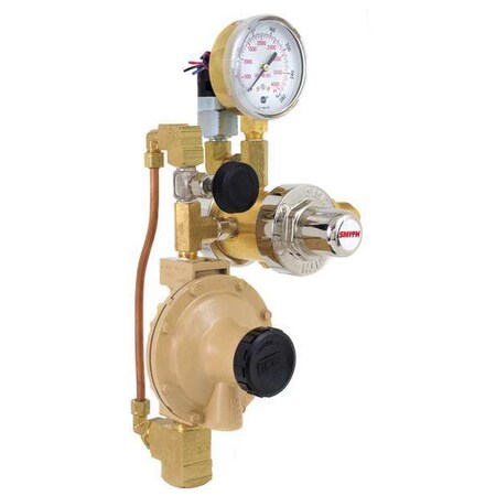 Gas Regulator, Nitrogen, Three Stage, 0.965