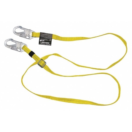 Poly Adj Positioning Lanyard w/Snap Hooks 6' MPN:210WLS-Z7/6FTYL
