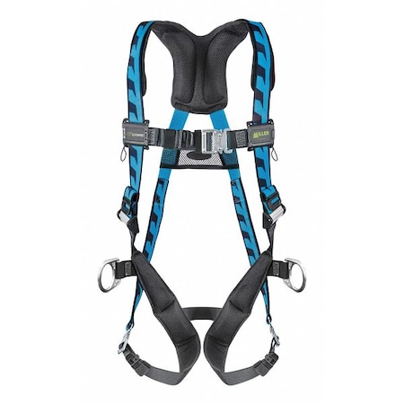Univ Aircore Harness W Side D-Rings & Qc Buckles MPN:AC-QC-D/UBL