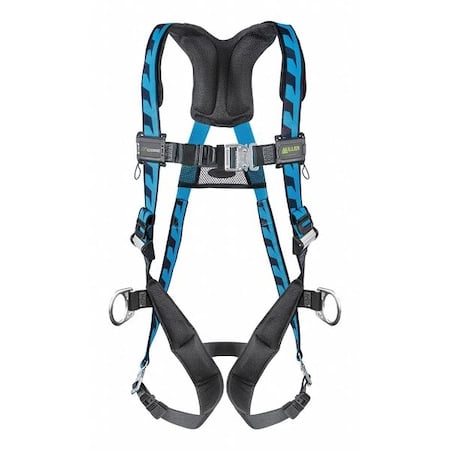 S/M Aircore Harness w/ Qc Buckles MPN:AC-QC/S/MBL