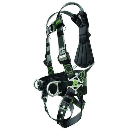 Revolution Harness w/Removable Belt Side D Rings MPN:RDT-TB-BDP/UBK