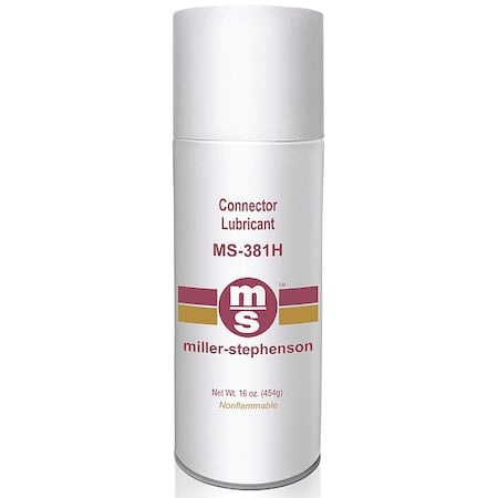 Lubricant, 16 oz, Aerosol Spray Can, PPE Base, 230 Degrees F Max Op Temp, Colorless MPN:MS-381H