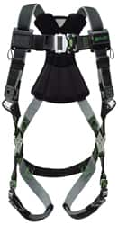 Fall Protection Harnesses: 400 Lb, Construction Style, Size Universal MPN:RDT-QC/UBK