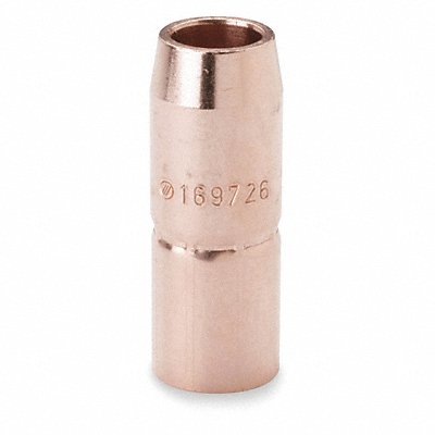 MILLER Copper Conical MIG Weld Nozzle MPN:169726
