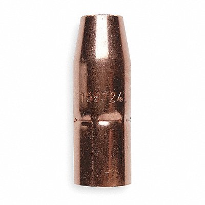 MILLER Copper Conical MIG Weld Nozzle MPN:200258