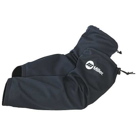Flame-Resistant Sleeve, Cotton, 18 in Length, Blue, Snap Cuff MPN:247148