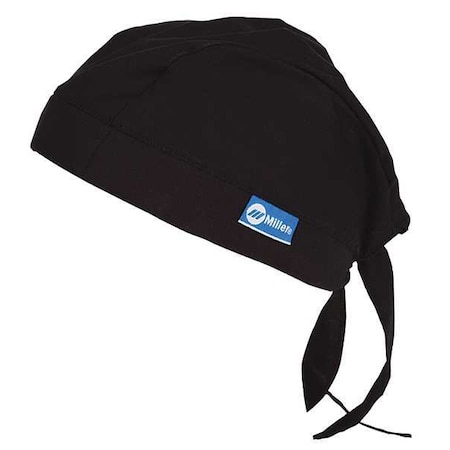 Bandanna, Black, One Size Fits All, Cotton MPN:250904