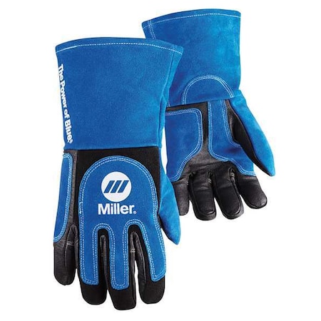 Performance Welding Gloves, Gauntlet Cuff, Wing Thumb, Premium Pigskin, XL, 1 PR MPN:263340