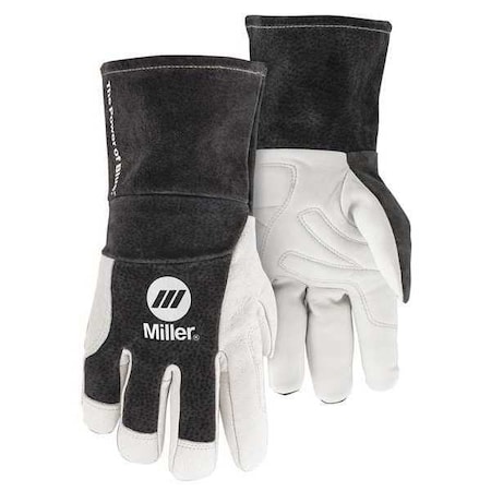 Classic Welding Gloves, Gauntlet Cuff, Keystone Thumb, Premium Pigskin, XL, 1 PR MPN:271887